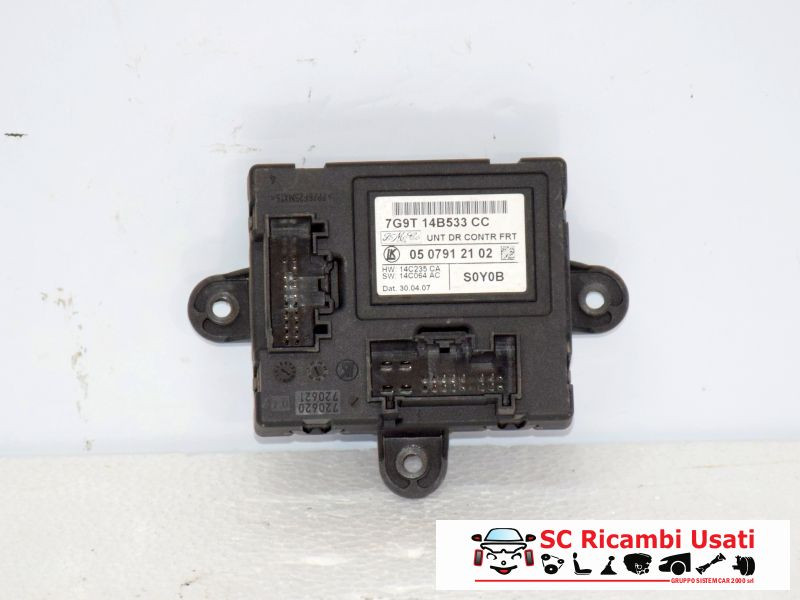 CENTRALINA PORTA SX GUIDA FORD S - Max Serie 7G9T14B533CC (06>14)