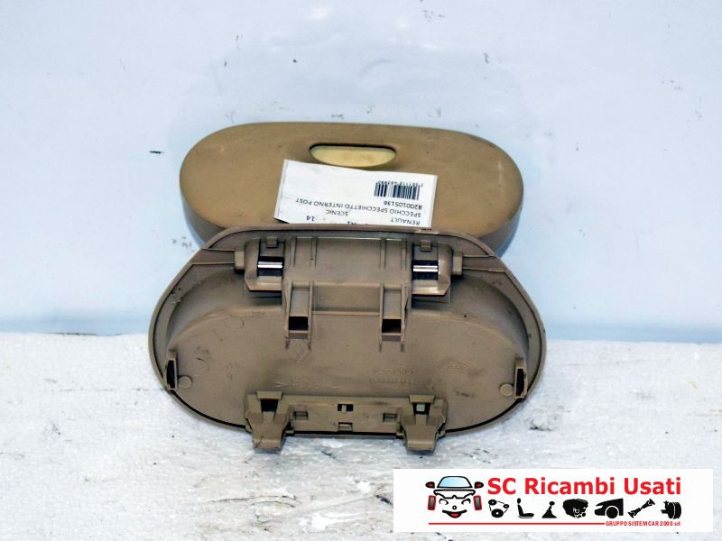 SPECCHIETTO RETROVISORE INTERNO RENAULT Scenic 3° Serie 8200105136 (03>06)