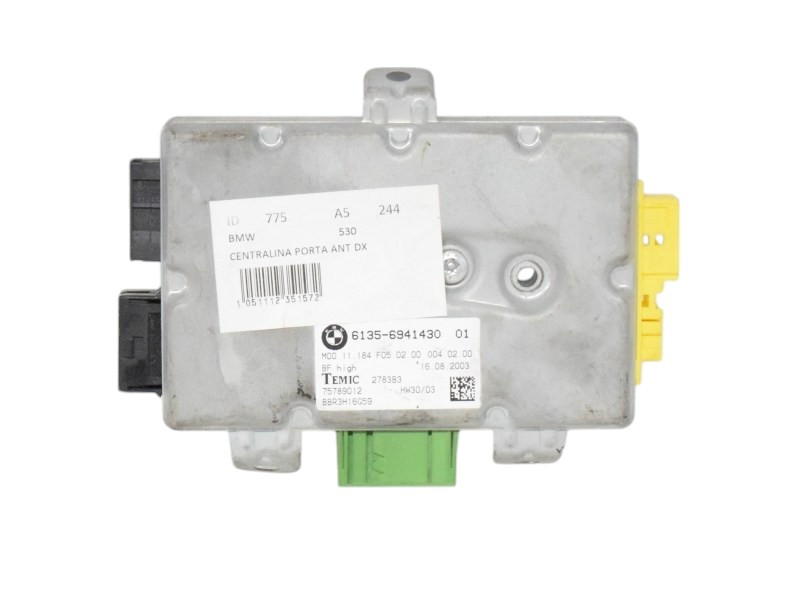CENTRALINA PORTA DX PASSEGGERO BMW Serie 5 E60 6941430 (03>10)