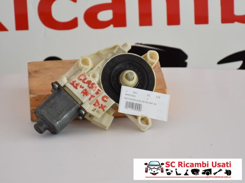 MOTORINO ALZAVETRO ANTERIORE DESTRA MERCEDES Classe C Berlina W204 2° Serie A2048200242 (11>)