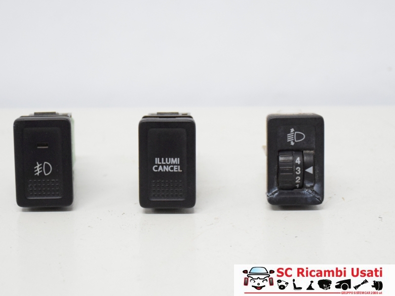 Pulsanti Regolazione Fari Anteriori Fiat 16 71750188 71742665 - 11697