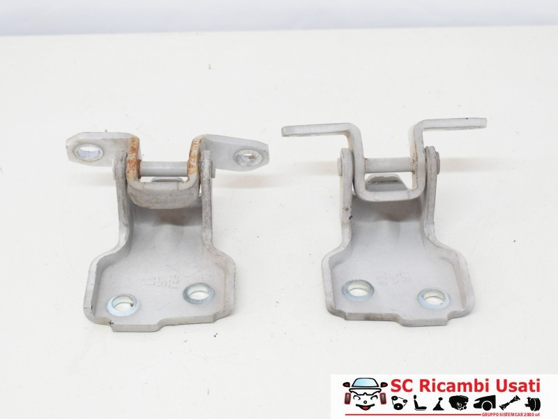 COPPIA CERNIERE PORTA ANTERIORE SX FIAT Sedici 1° Serie diesel