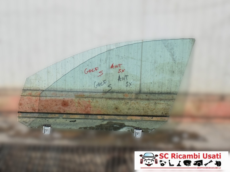 VETRO SCENDENTE ANTERIORE SINISTRO VOLKSWAGEN Golf 5 Berlina (03>08)