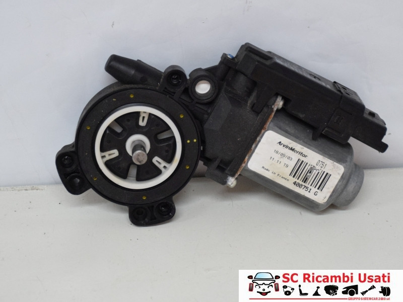 MECCANISMO ALZAVETRO POST. SX RENAULT Scenic 3&deg; Serie 400751G (03>06)