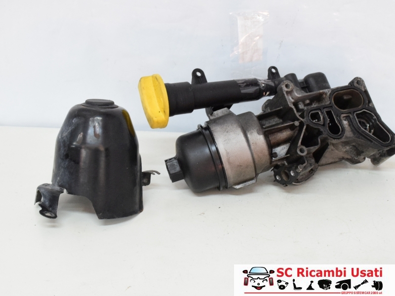 Supporto Filtro Olio Fiat Panda 1.3 Multijet 55193743 73500434 - 13129 Supporto Filtro Olio Fiat Panda 1.3 Multijet 55193743 73500434 - 13129