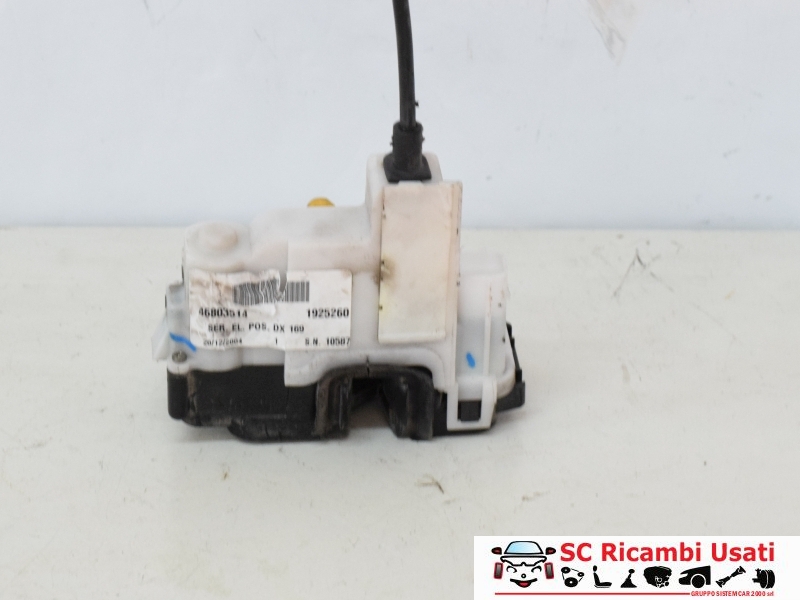 Serratura Posteriore Destra Fiat Panda 46803514 51826983 - 13193