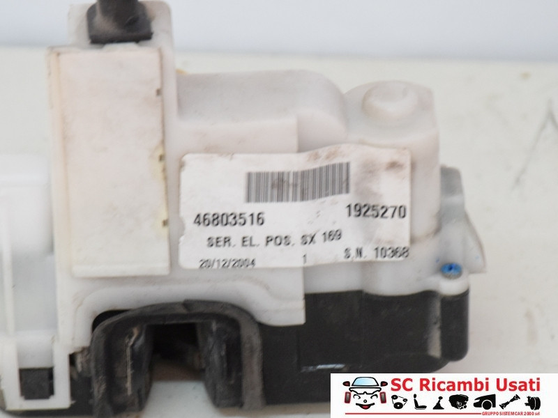 SERRATURA POSTERIORE SINISTRA FIAT Panda 2° Serie 46803516 (03>10)