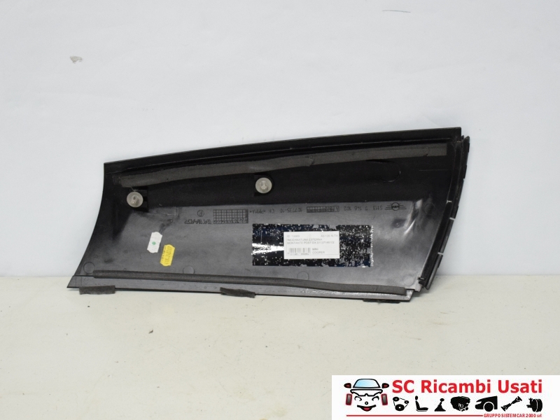 Modanatura Montante Posteriore Dx Mini Cooper R56 51137146102 - 13369 Modanatura Montante Posteriore Dx Mini Cooper R56 51137146102 - 13369