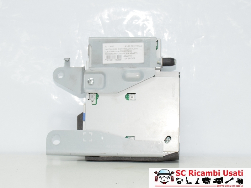 Centralina Controllo Audio Abarth 124 Spider 6000615280 NA9H66DRXB - 13633 Centralina Controllo Audio Abarth 124 Spider 6000615280 NA9H66DRXB - 13633