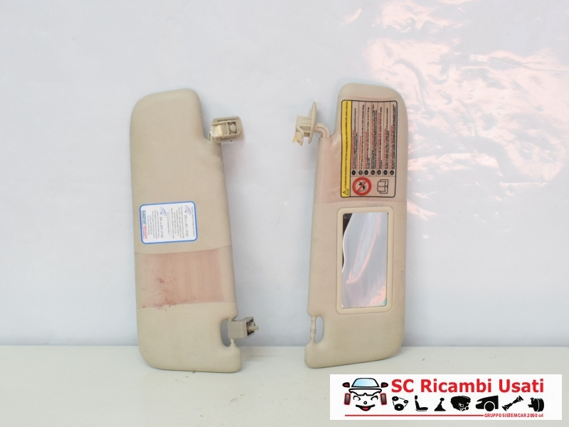 Aletta Parasole Dx E Sx Fiat 500 2009 - 13828 Aletta Parasole Dx E Sx Fiat 500 2009 - 13828
