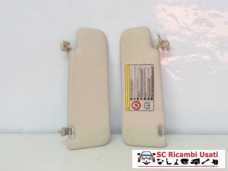 Aletta Parasole Dx E Sx Fiat 500 2009 - 13828 Aletta Parasole Dx E Sx Fiat 500 2009 - 13828