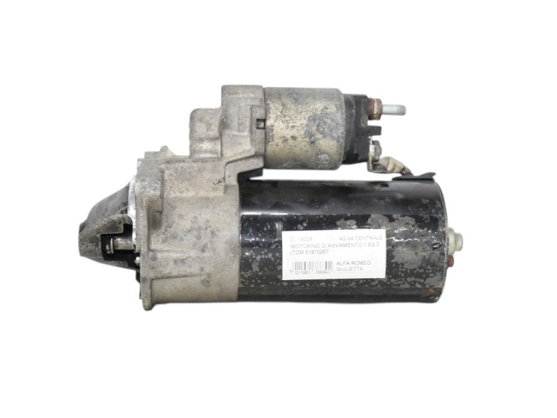 Motorino Avviamento Giulietta 2.0 Jtdm 51810267 51984359 - 14008 Motorino Avviamento Giulietta 2.0 Jtdm 51810267 51984359 - 14008