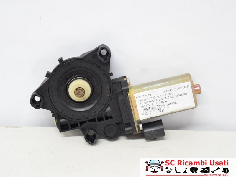MOTORINO ALZAVETRO ANTERIORE SINISTRO LANCIA Musa 1° Serie 46841277 (04>07)
