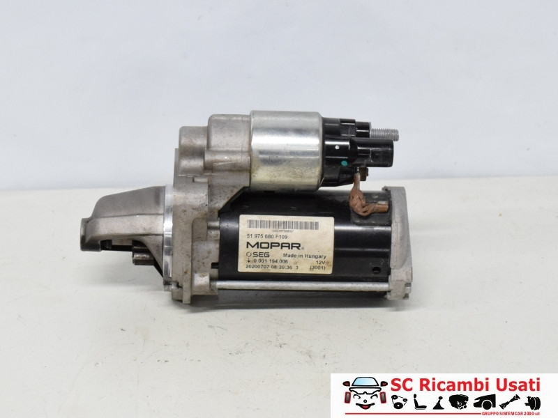 51975680 51975680 MOTORINO D' AVVIAMENTO FIAT Panda 3° Serie hybrid