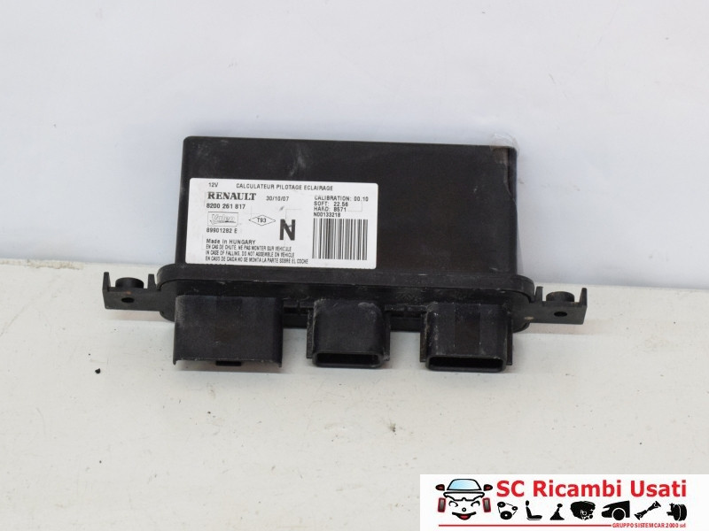CENTRALINA LUCI RENAULT Clio Serie Restyling 8200261817 (01>10)