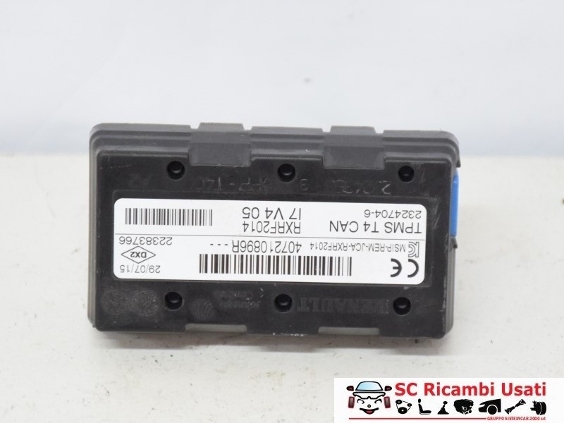 Centralina Pressione Ruote Renault Kangoo 2015 407210896R - 14553