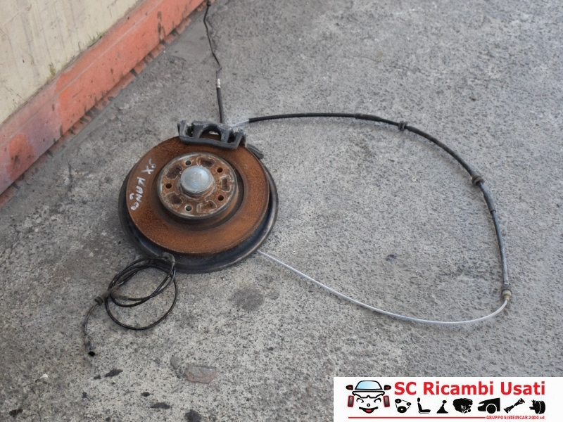 Mozzo Con Impianto Frenante Sx Renault Kangoo  - 14642