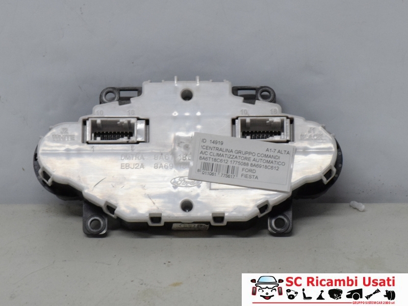 Centralina Gruppo Comandi Clima Ford Fiesta 8A6T18C612 1775088 - 14919