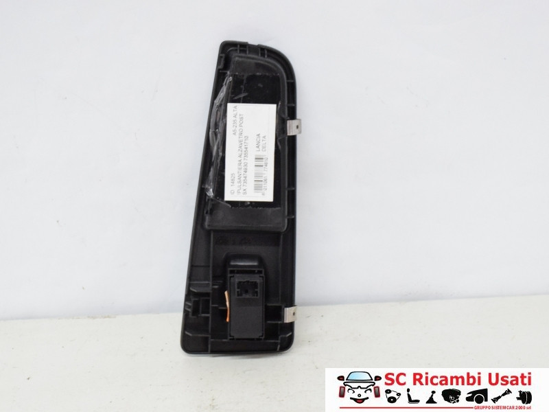 PULSANTE ALZAVETRO POSTERIORE SINISTRO LANCIA Delta 3° Serie 735474930 (08>11)