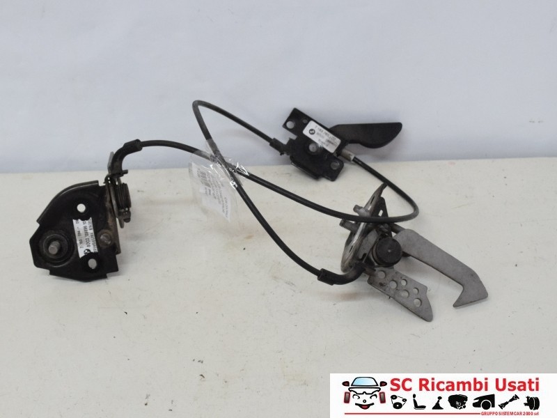 Serratura Cofano Anteriore Bmw F10 Serie 5 51237183764 51237183765 - 15369