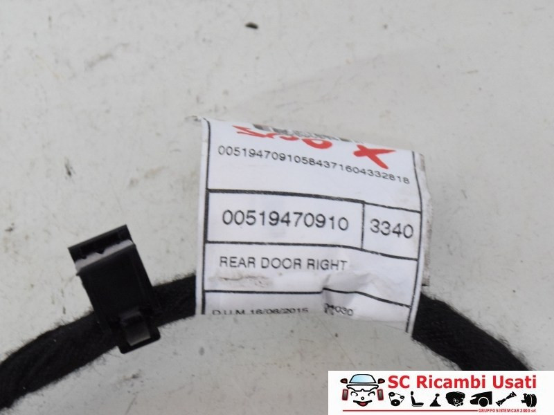PORTIERA POSTERIORE DESTRA FIAT 500 X Serie 51947091 (15>)