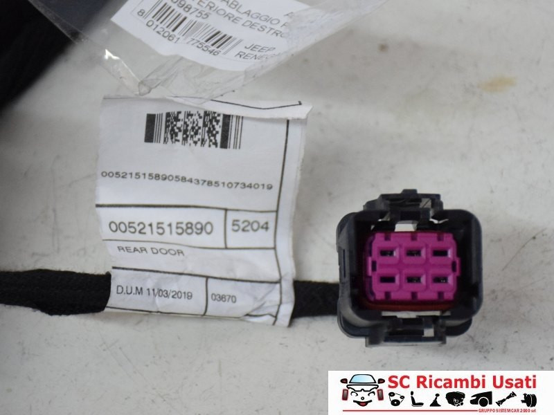 PORTIERA POSTERIORE DESTRA JEEP Renegade Serie 52151589 (18>)