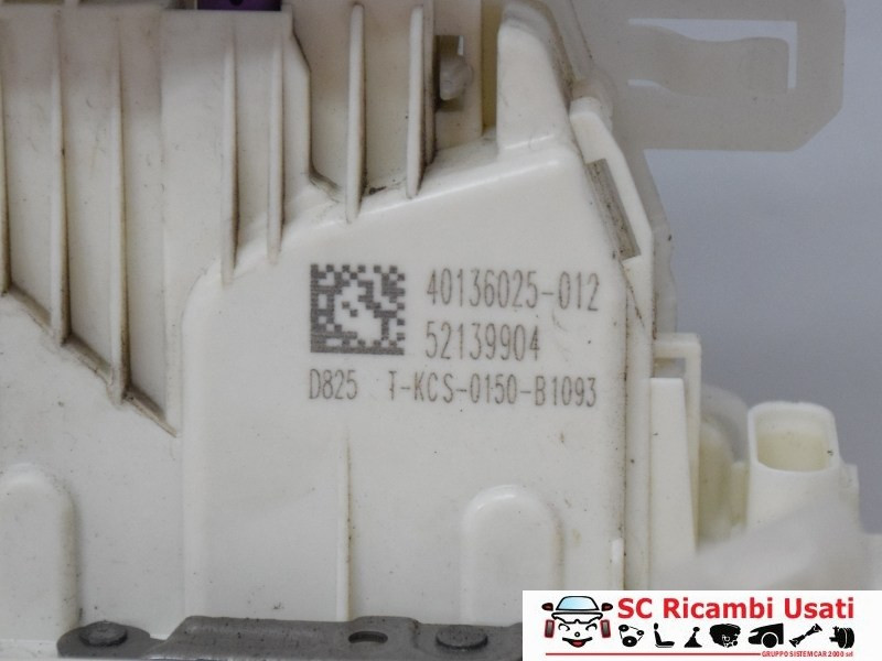 SERRATURA POSTERIORE SINISTRA JEEP Renegade Serie 52139904 (18>)