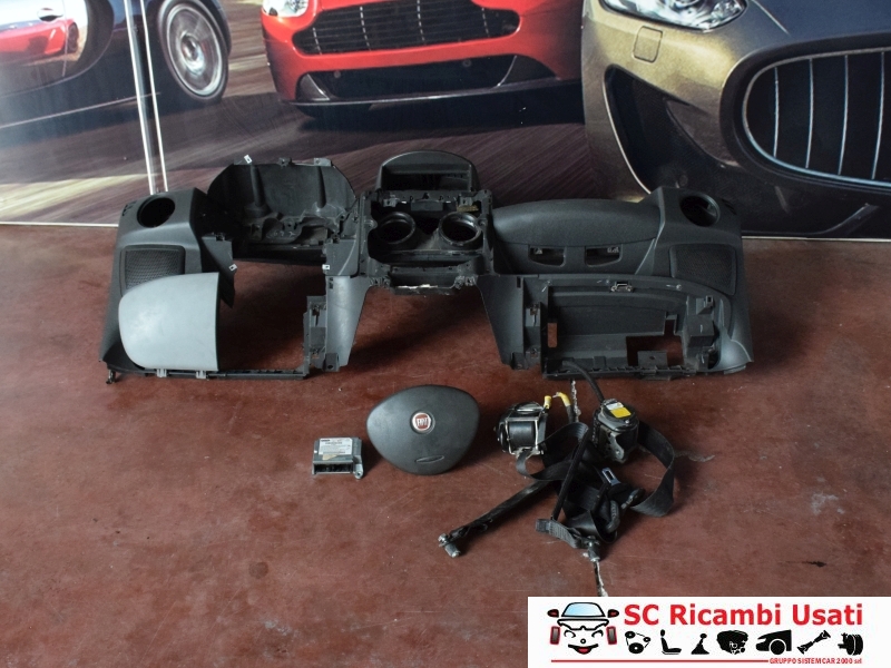 Kit Airbag Fiat Doblo 735456255 51772803 SC Ricambi Usati