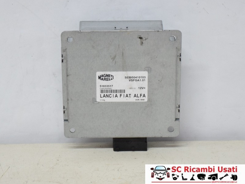 CENTRALINA AUTORADIO ALFA ROMEO Giulietta Serie (940_) 51833517 (10>13)