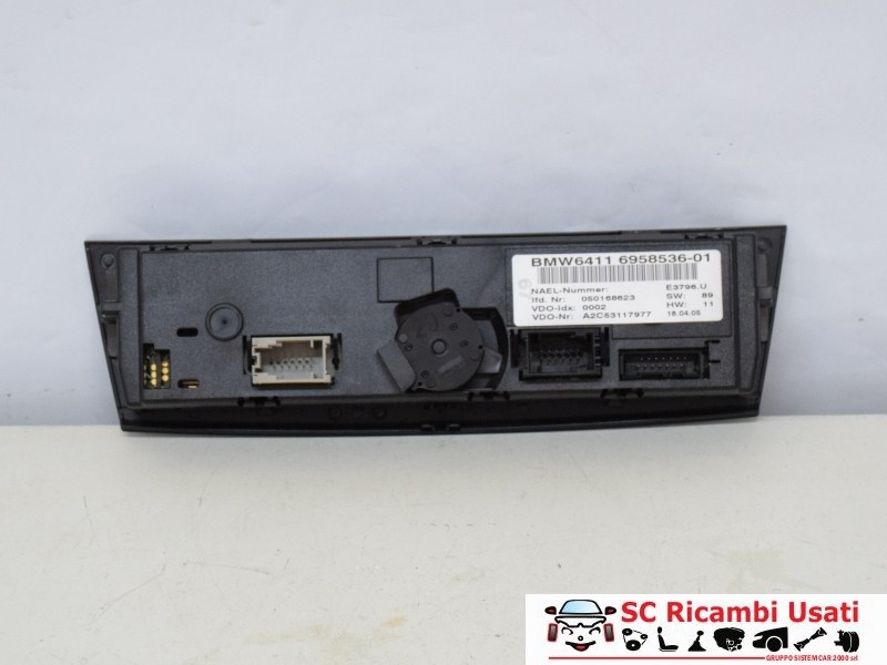 Centralina Gruppo Comandi Clima Bmw Serie 1 E87 64116958536 6958536 - 16852 Centralina Gruppo Comandi Clima Bmw Serie 1 E87 64116958536 6958536 - 16852