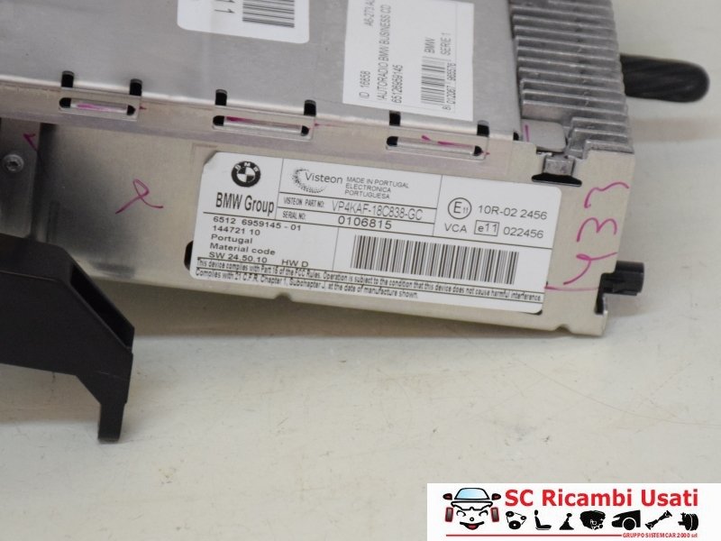 Autoradio Bmw Business Cd Serie 1 E87 65126959145 65129116611 - 16858