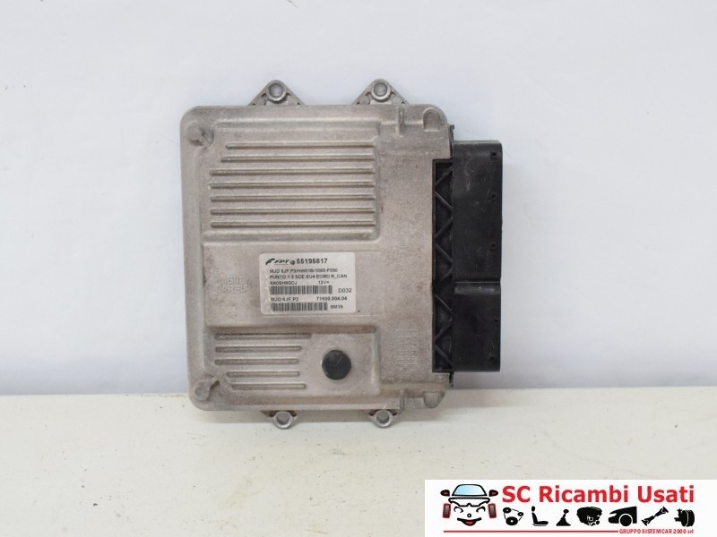 Centralina Motore Fiat Punto 188 1.3 Multijet 55195817 55186608 - 16916 Centralina Motore Fiat Punto 188 1.3 Multijet 55195817 55186608 - 16916