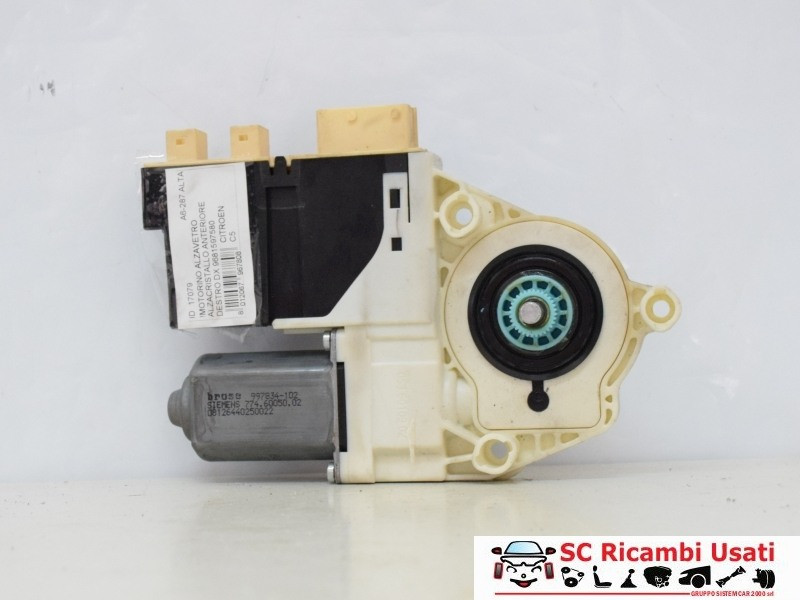 MOTORINO ALZAVETRO ANTERIORE DESTRA CITROEN C5 Berlina 2° Serie 9681597580 (04>08)