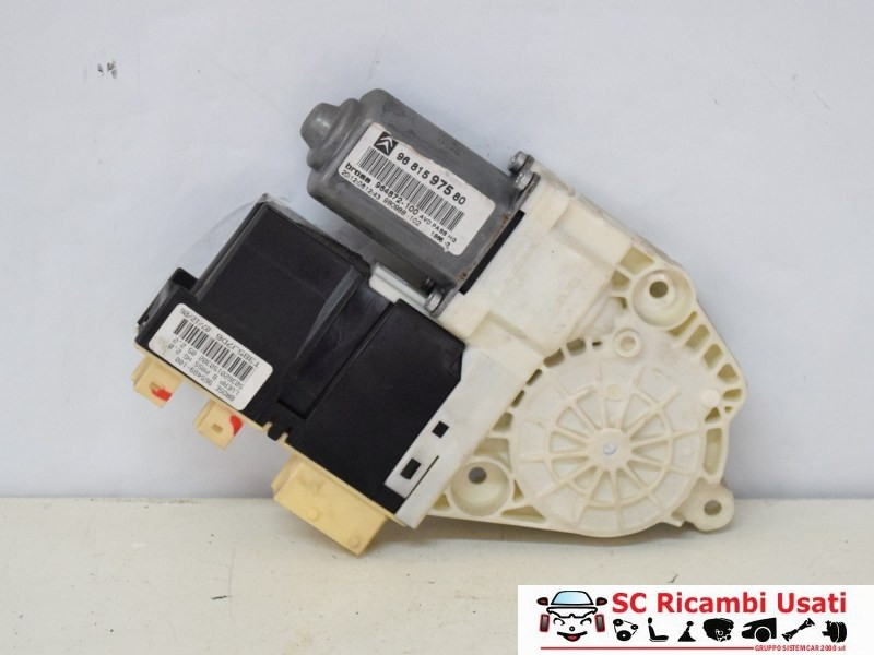 MOTORINO ALZAVETRO ANTERIORE DESTRA CITROEN C5 Berlina 2° Serie 9681597580 (04>08)