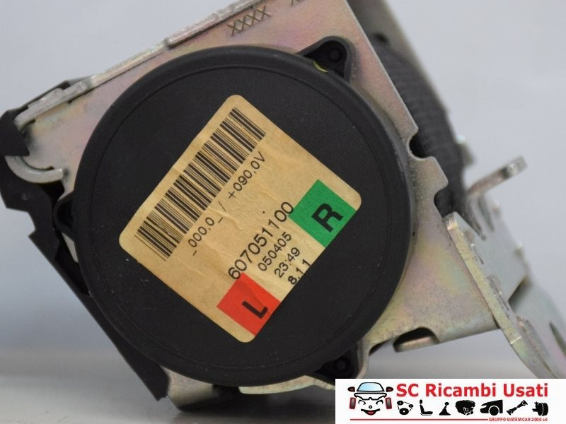 CINTURA DI SICUREZZA POSTERIORE DX BMW Serie 1 Serie (E87) 607051100 (04>07)