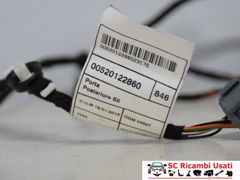 Cablaggio Porta Posteriore Sinistra Lancia Y 520122860 - 17304