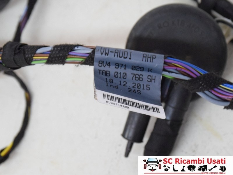 Cablaggio Porta Anteriore Sinistra Audi A3 8V4971029K 8V4971035BG - 17425