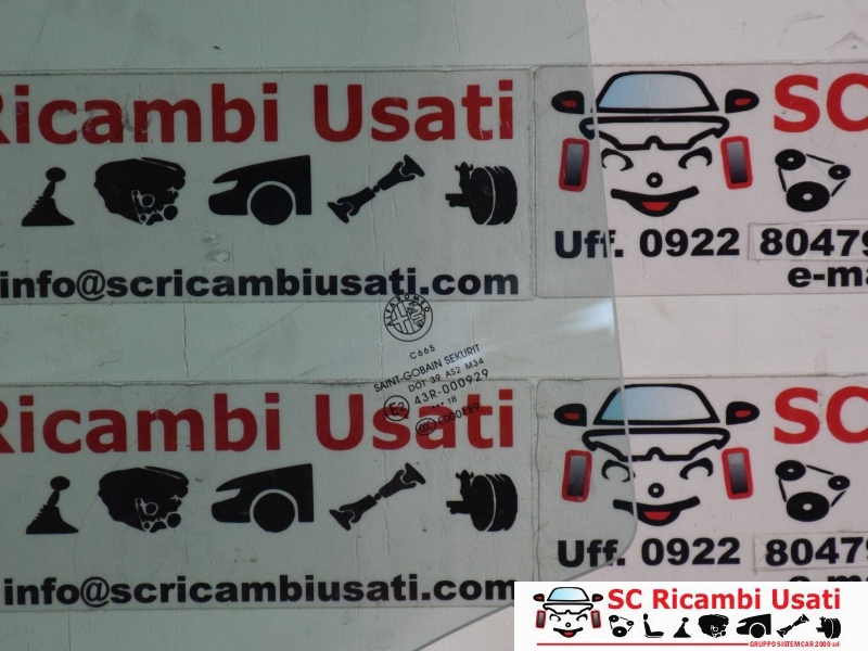 Vetro Posteriore Sinistro Alfa Giulietta - 17550 Vetro Posteriore Sinistro Alfa Giulietta - 17550