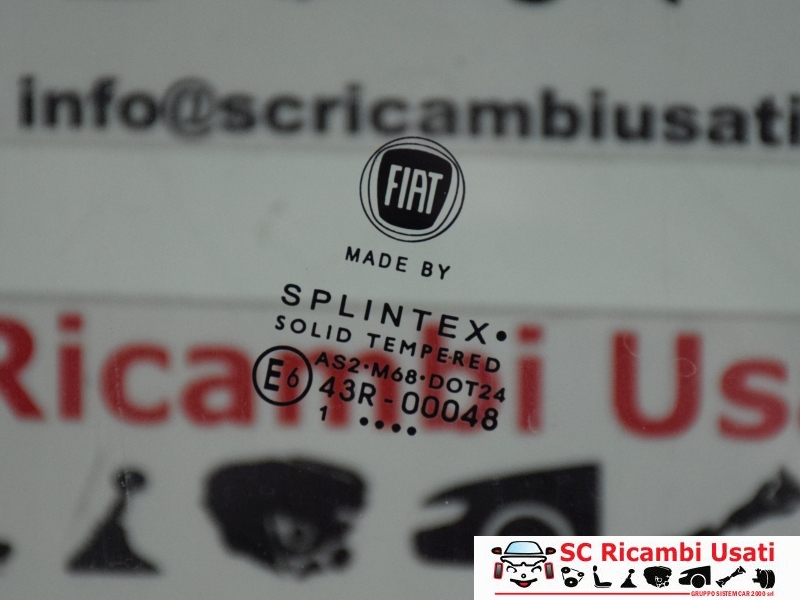 Vetro Scendente Destro Fiat Punto Evo 3 Porte  - 17552