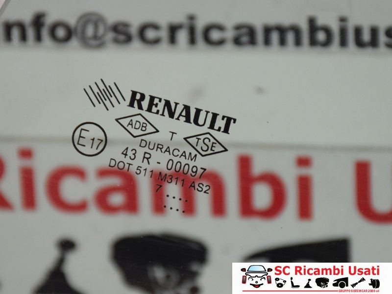 Vetro Posteriore Sinistro Renault Clio 4 Sw  - 17563