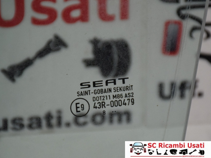 VETRO SCENDENTE ANTERIORE SINISTRO SEAT Ibiza Serie (12>15)