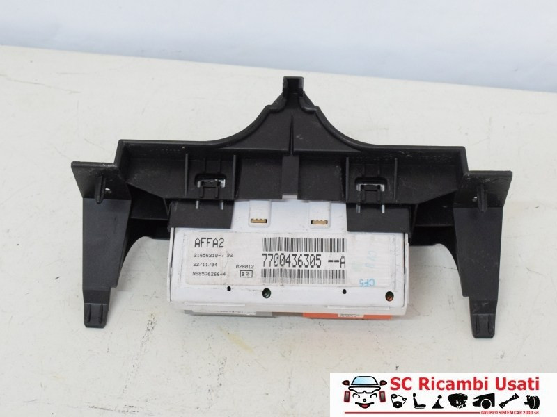 DISPLAY RENAULT Kangoo 3° Serie 7700436305 (03>07)