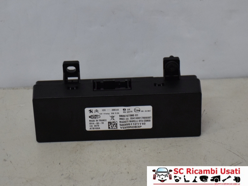 Centralina Modulo Bluetooth Blu&me Peugeot 208 9805727380 - 17728
