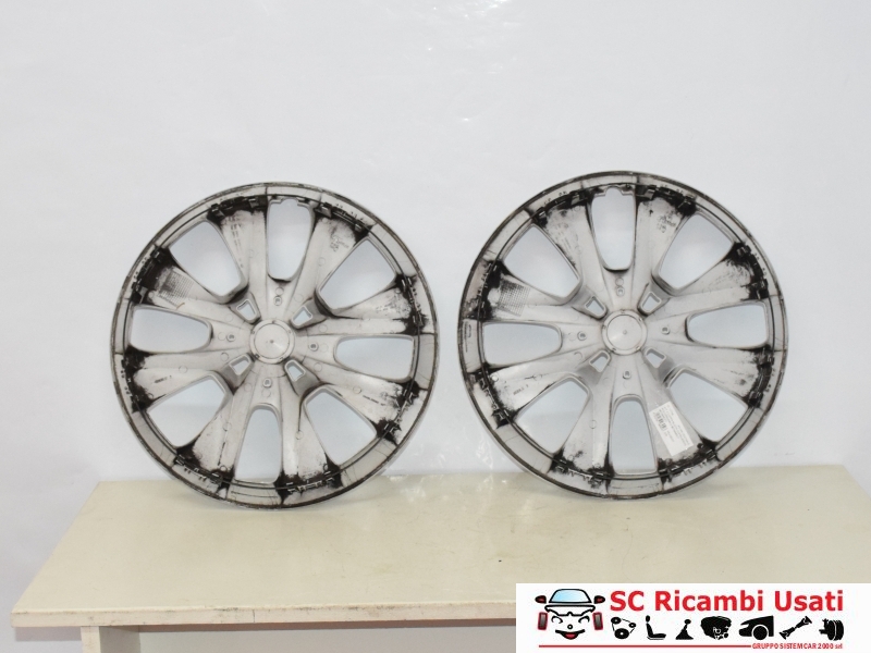 2 Copricerchio Coppa Ruota R15 Peugeot 208 9673846577 9673846277 - 17734