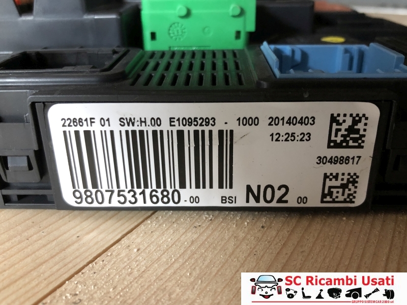 Centralina Bsi Body Computer Peugeot 208 9674309780 - 17737