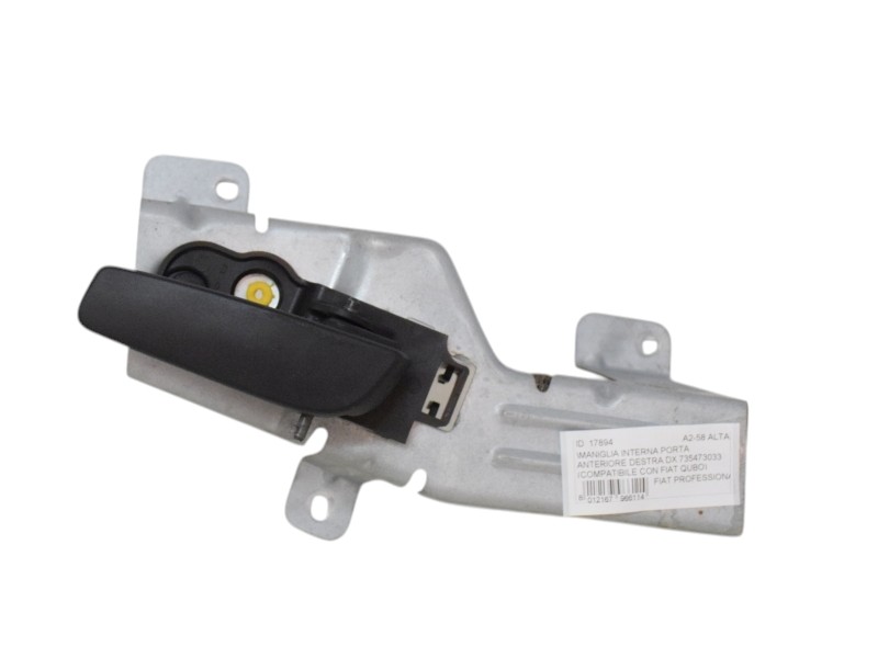 Maniglia Interna Anteriore Destra Fiat Fiorino 735473033 - 17894