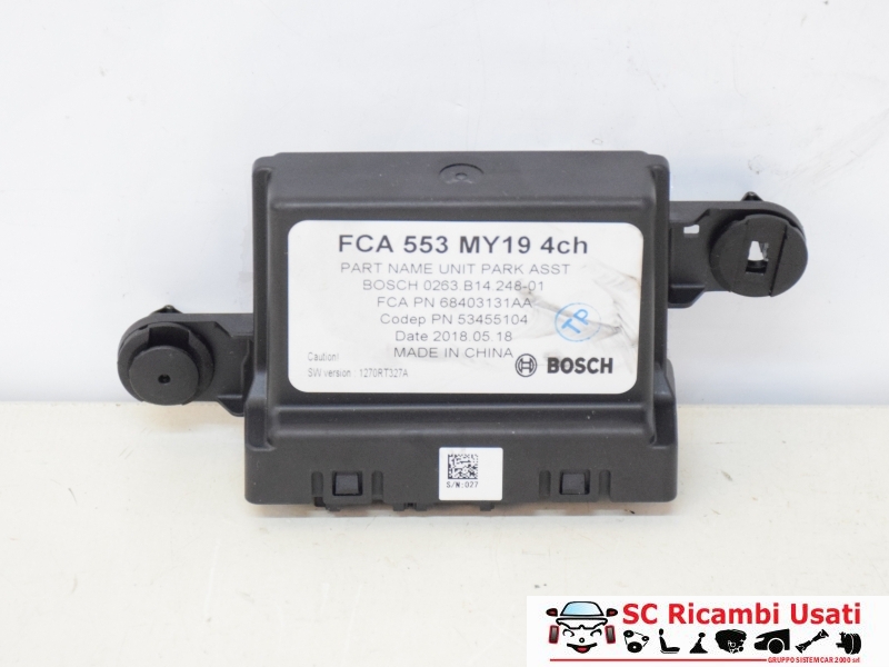 Centralina Sensori Di Parcheggio Jeep Compass 2020 53455104 68403131AA - 18047