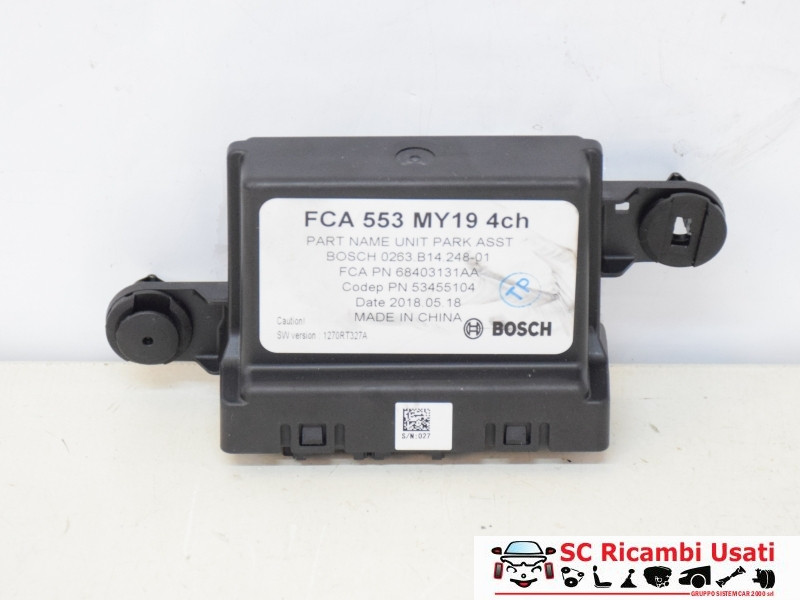 CENTRALINA SENSORI DI PARCHEGGIO JEEP Compass Serie 53455104 (16>)