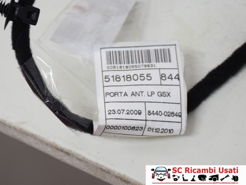 Cablaggio Porta Anteriore Destra Lancia Delta 51818055 51809436 - 18348 Cablaggio Porta Anteriore Destra Lancia Delta 51818055 51809436 - 18348