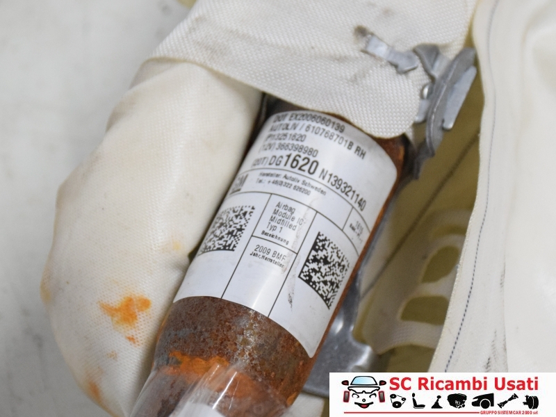 Airbag Tendina Laterale Destra Dx Opel Astra J 13251620  610768701B - 18585